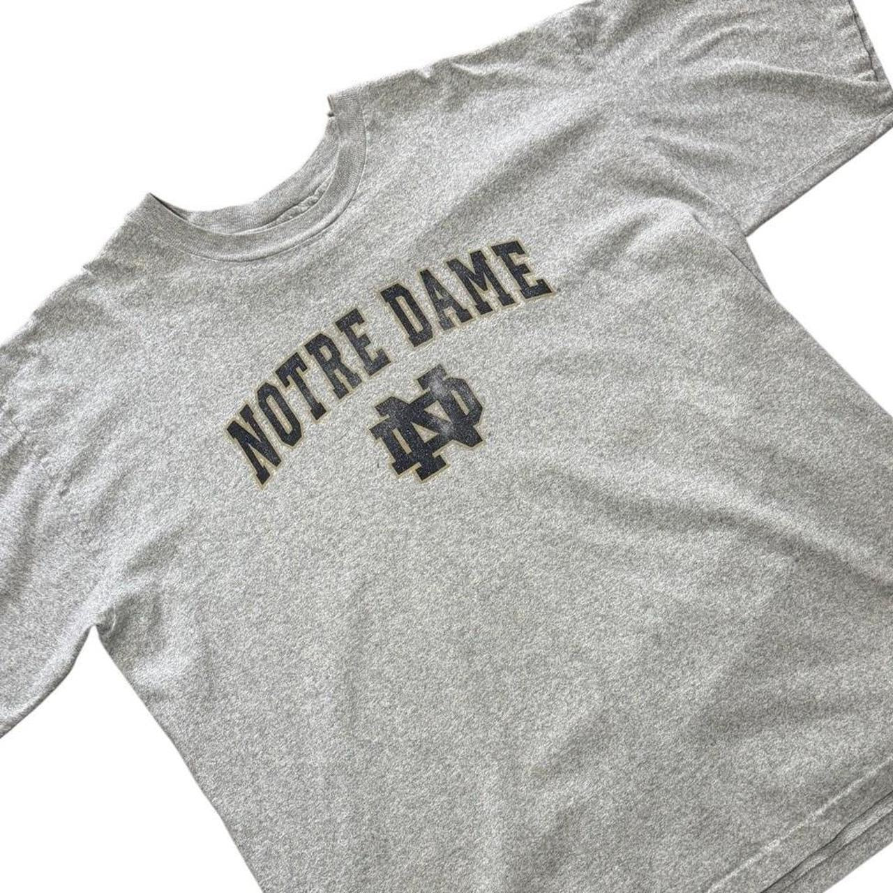 90s Notre Dame Fighting Irish NCAA Football Sports Graphic Logo T-shirt