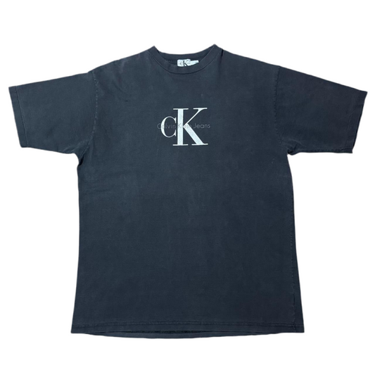 Y2K Calvin Klein Graphic Logo Tee