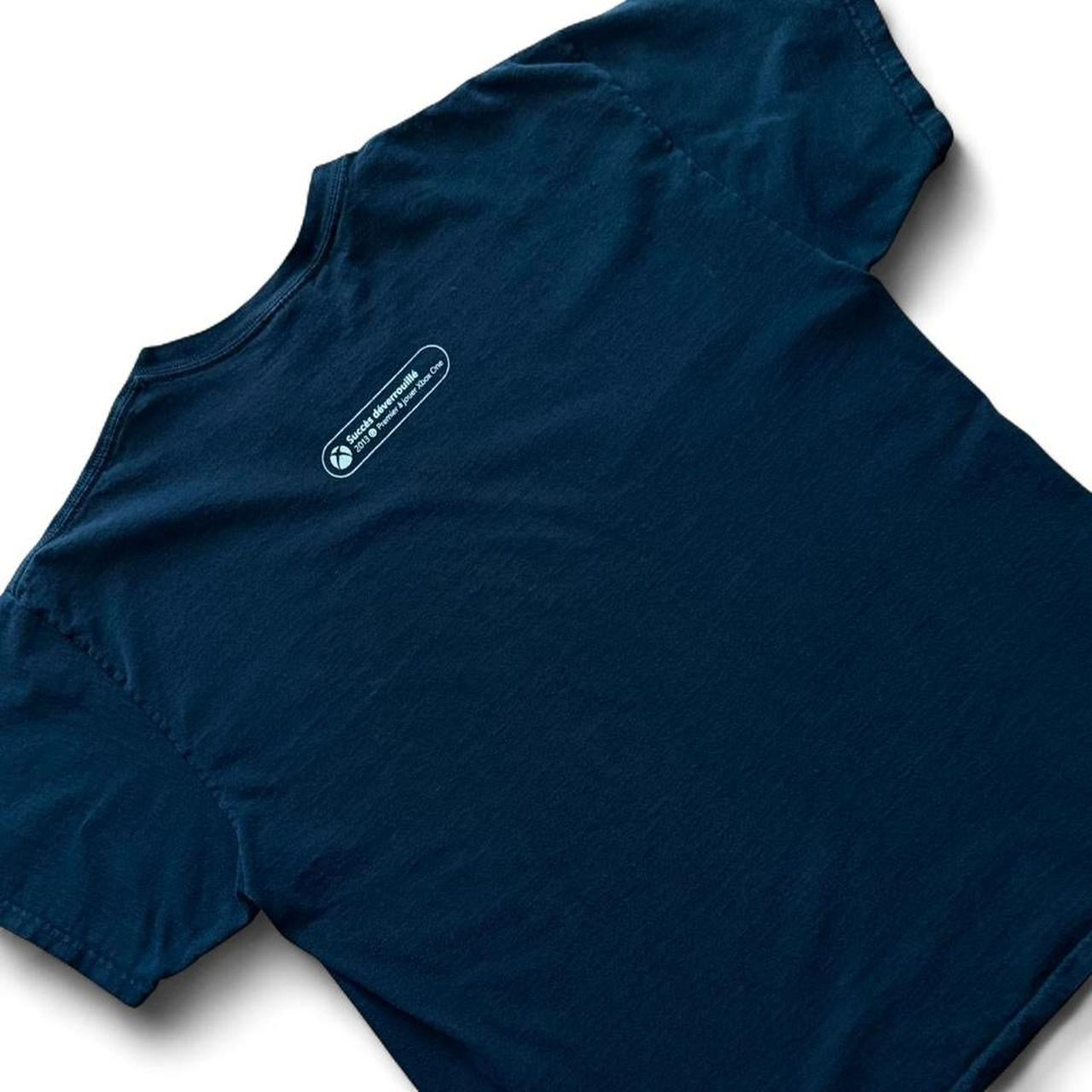 2013 Xbox One Microsoft Game Console Achievement Promo T-shirt