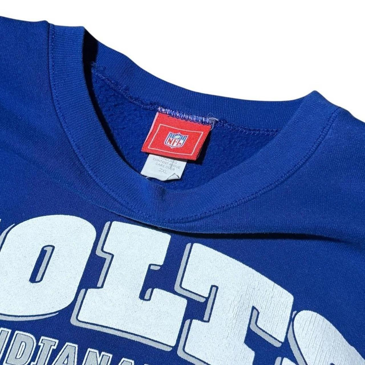90s NFL Indianapolis Colts Football AFC South Graphic Crewneck Sweater