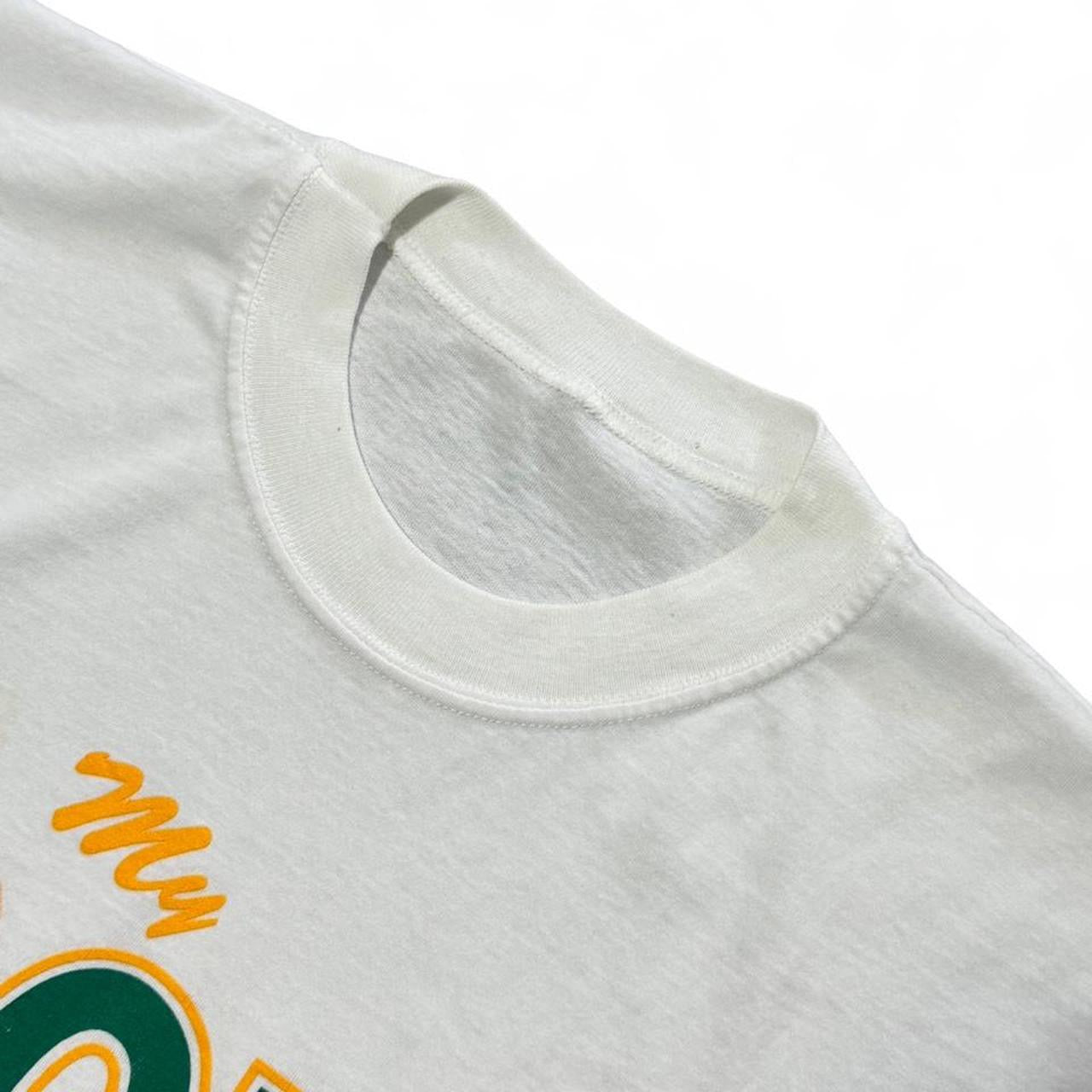 Vintage 90s My Roots Newfoundland Canada Souvenir Graphic Single Stitch T-Shirt