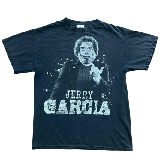 Rare Jerry Garcia Grateful Dead Middle Finger Portrait Tee
