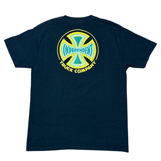 Y2K Independent Skateboards Truck Company Cross Logo Streetwear T-shirt