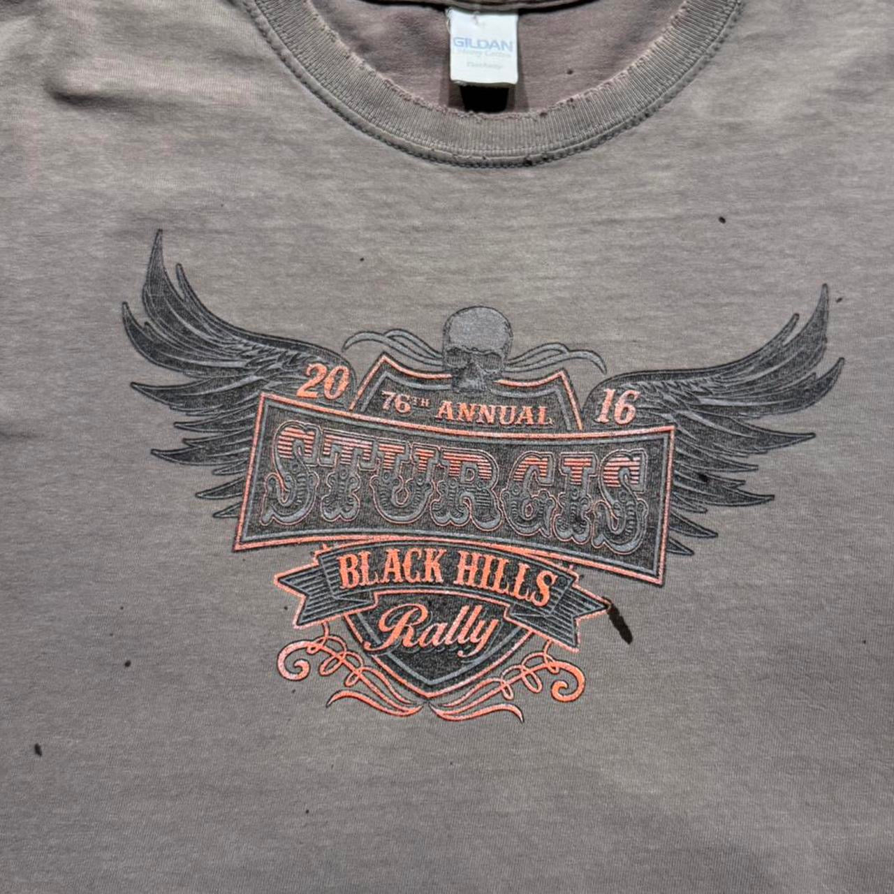Black Hills Sturgis Rally 2016 Motorcycle Biker Tee