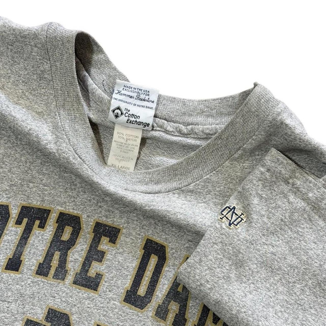 90s Notre Dame Fighting Irish NCAA Football Sports Graphic Logo T-shirt
