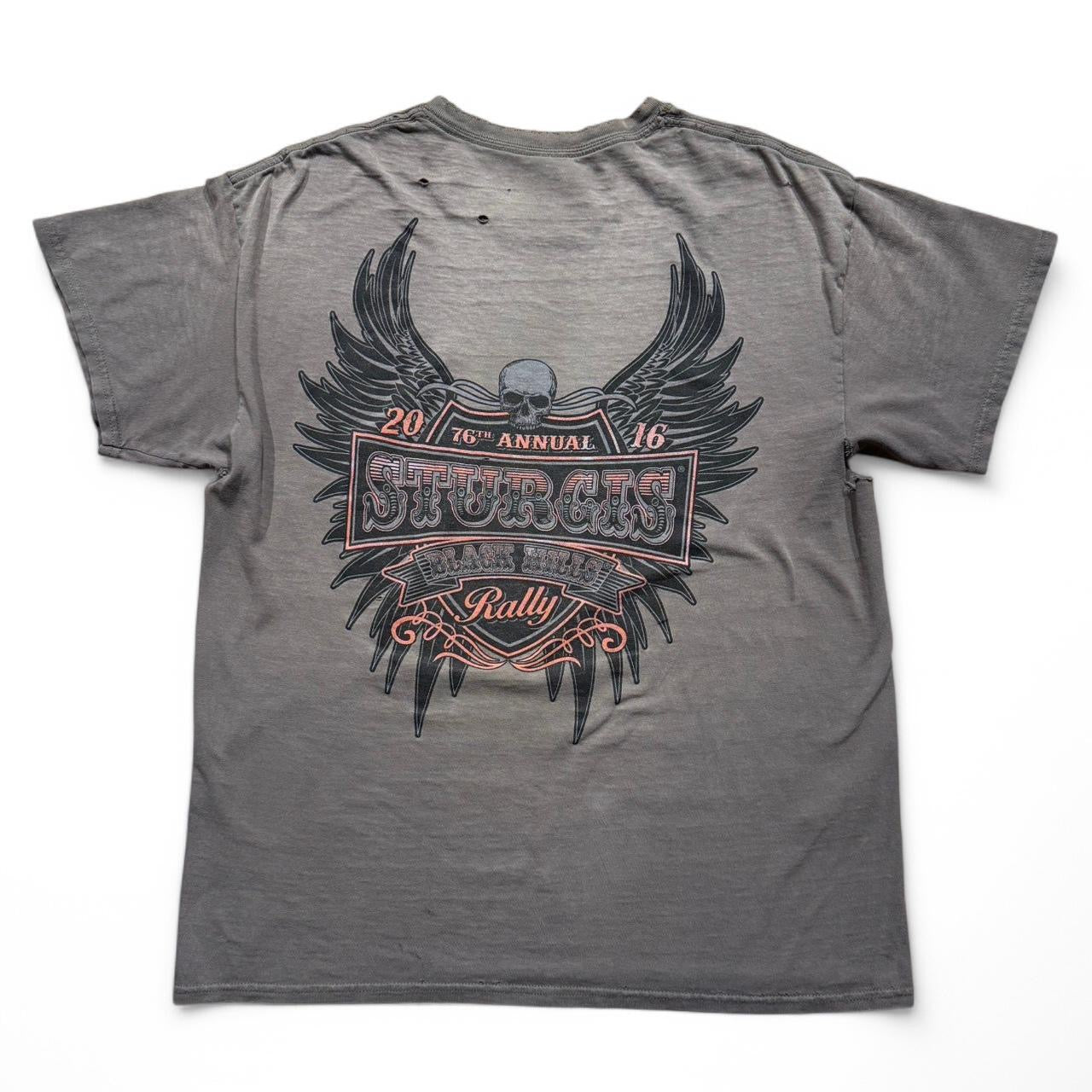 Black Hills Sturgis Rally 2016 Motorcycle Biker Tee