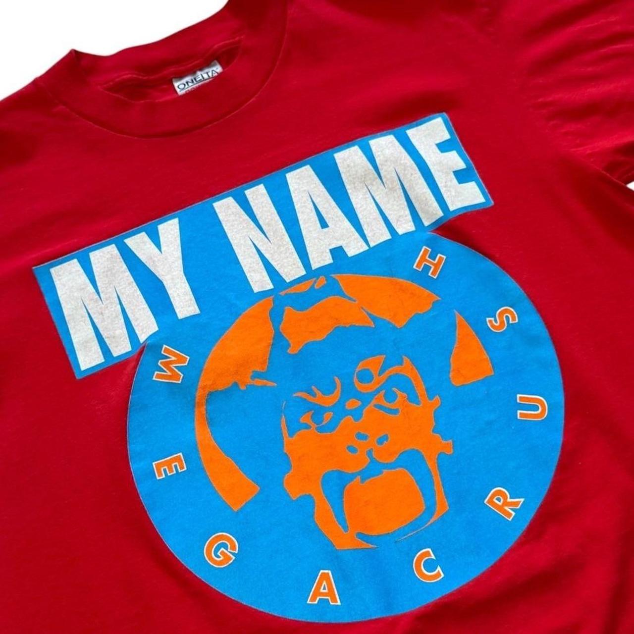 90s My Name Megacrush C/Z Records Band Merch Punk Grunge Metal T-shirt