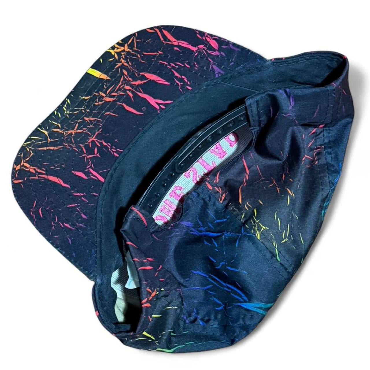 Vintage 90s Lone Star Cafe Burnaby Vancouver Paint Art Neon Snapback Hat