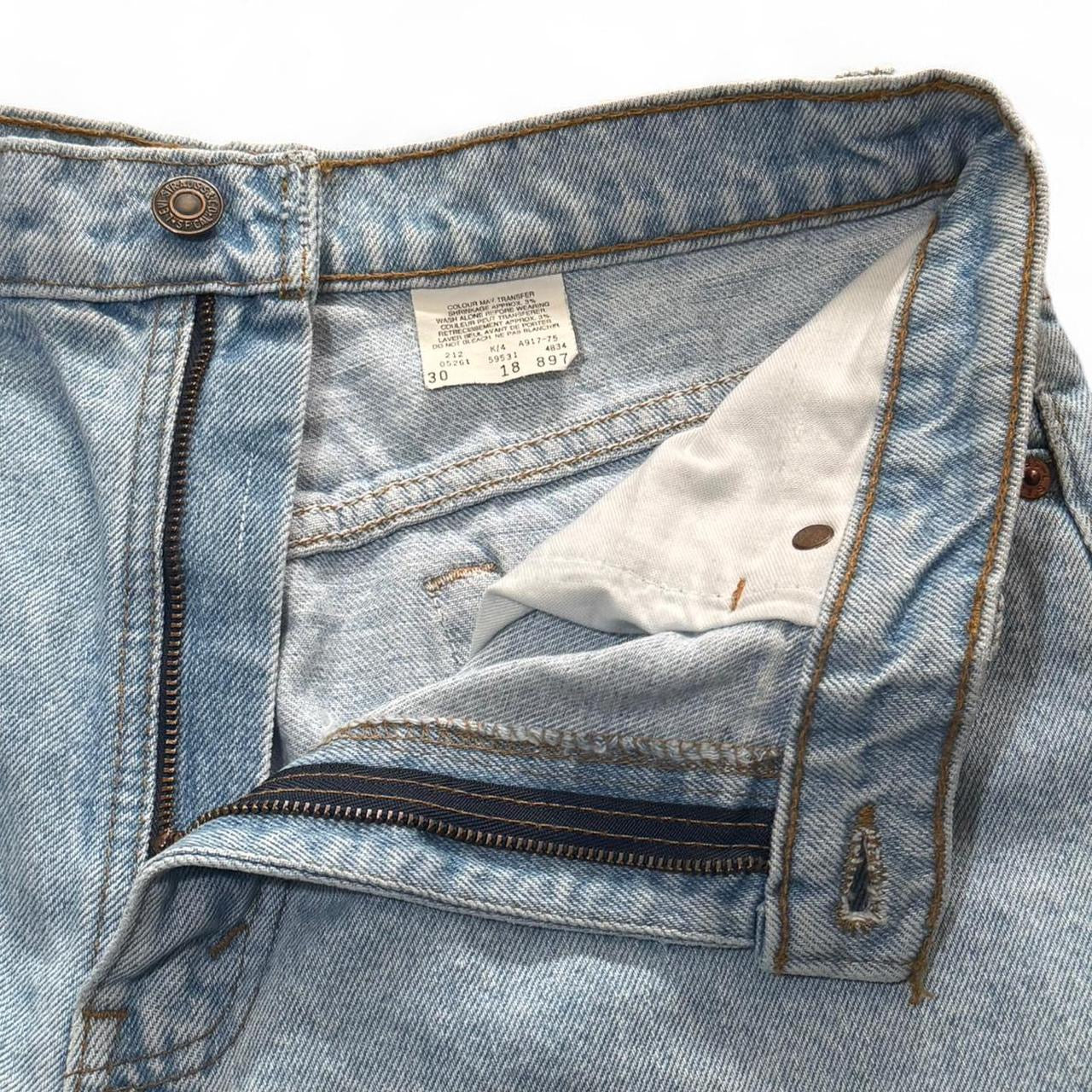 Vintage 90s Levi's 531 Light Wash Denim Jeans