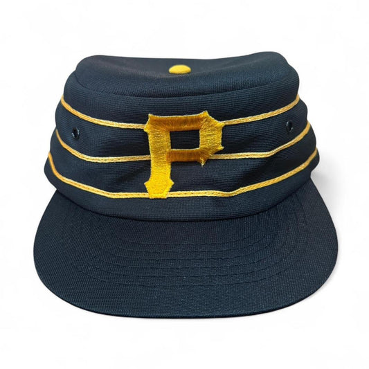 80s Pittsburgh Pirates MLB Pillbox Snapback Hat