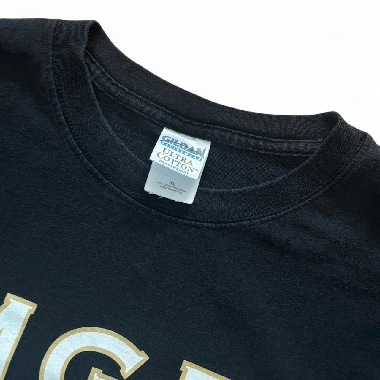 Black MGD Genuine Draft Beer Merch Tee