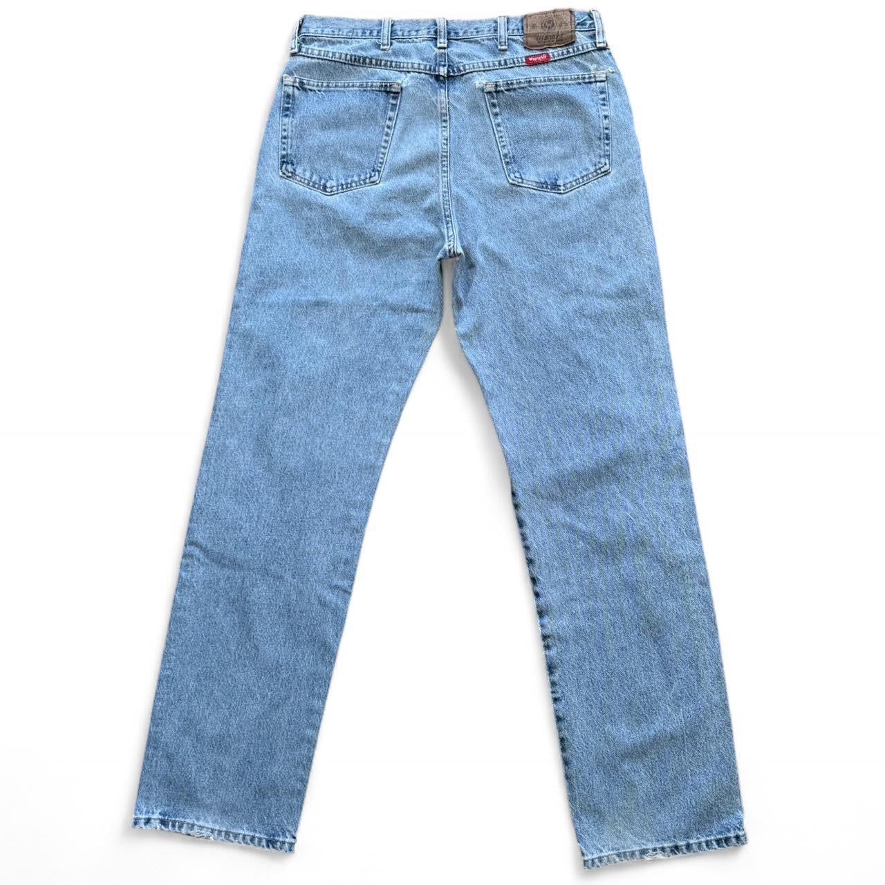 90s Light Wash Blue Wrangler Straight Leg Jeans
