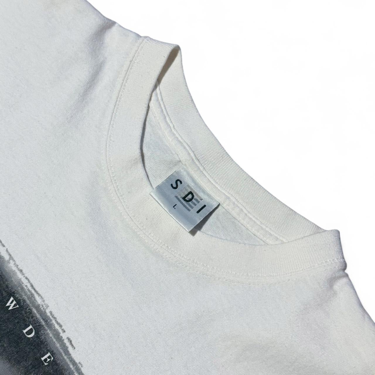 Vintage 90s Powder Snowboard Aspen Outdoors Nature Snow T-shirt