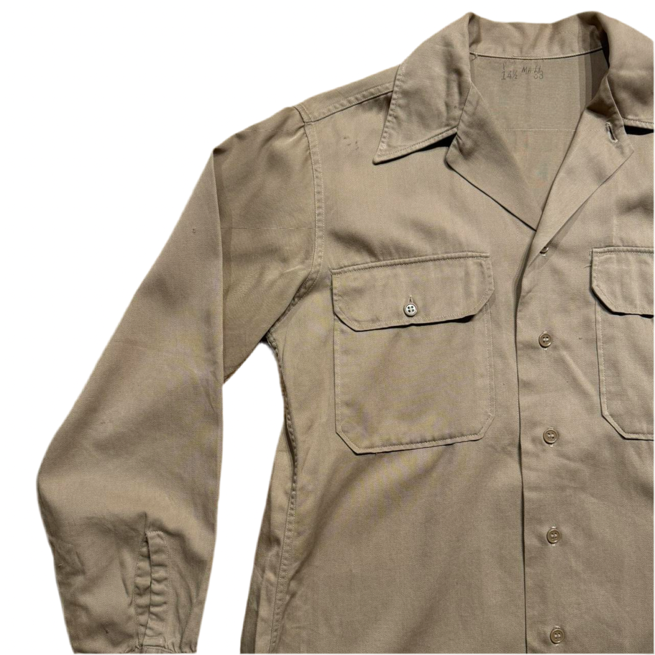 70s Military Button-Up