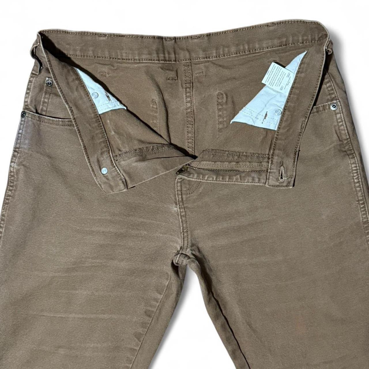 Brown Straight Leg Stretch Fit Dickies Workwear Utility Pants
