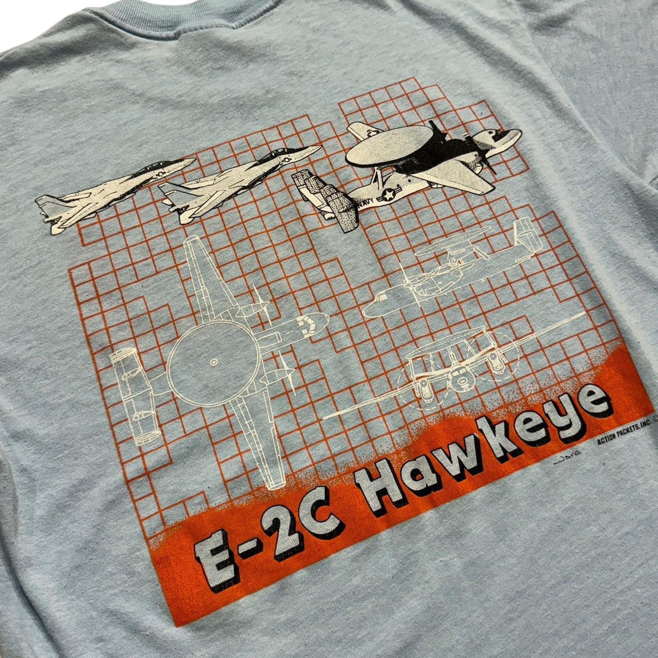 80s Hawkeye Pilot Jet Tee