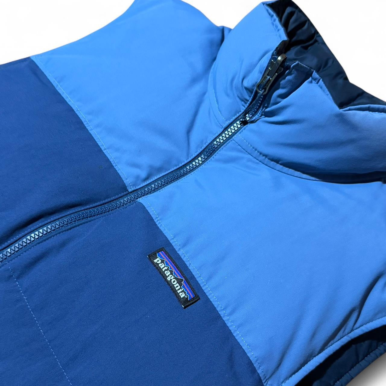 Vintage 90s Reversible Navy Blue Bivy Patagonia Down Puffer Vest