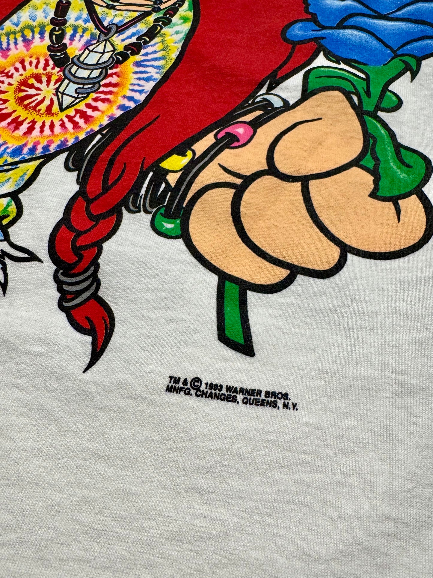 1993 Psychadelic Yosemite Sam Warner Bros Tee