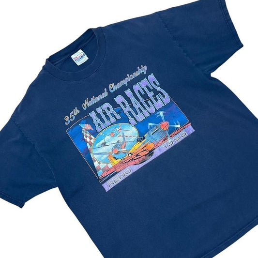 90s Reno 35th National Airplane Air Races Championship Graphic T-shirt