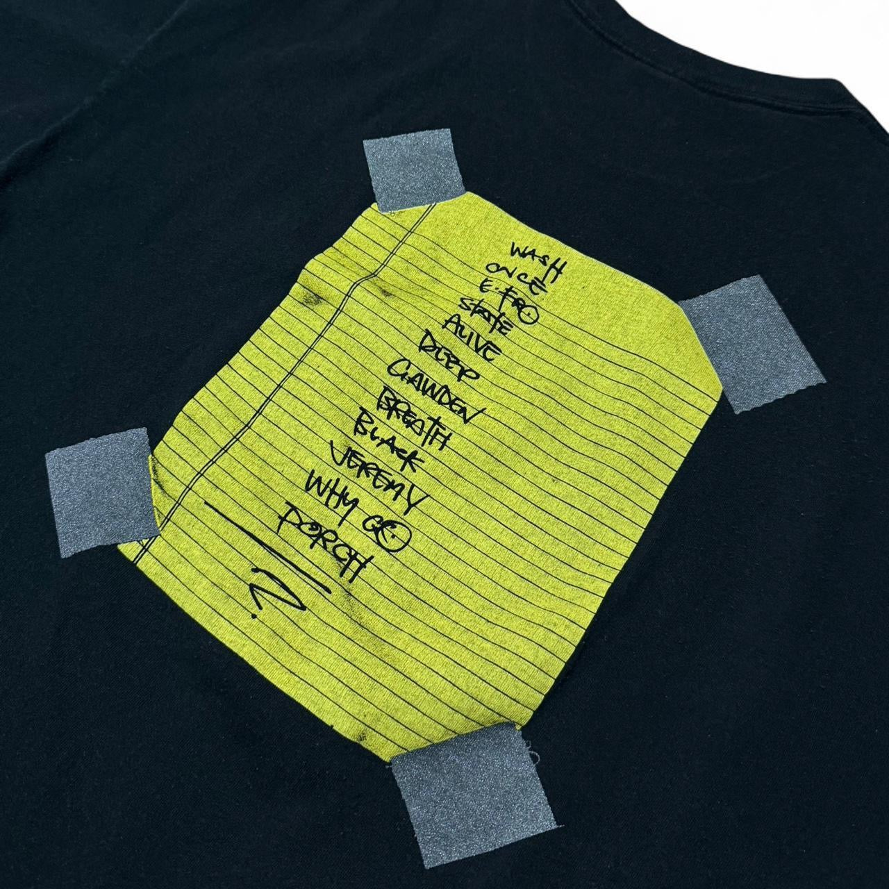 Vintage 1991 Pearl Jam Alive Stickman Band Concert Tour Original T-Shirt