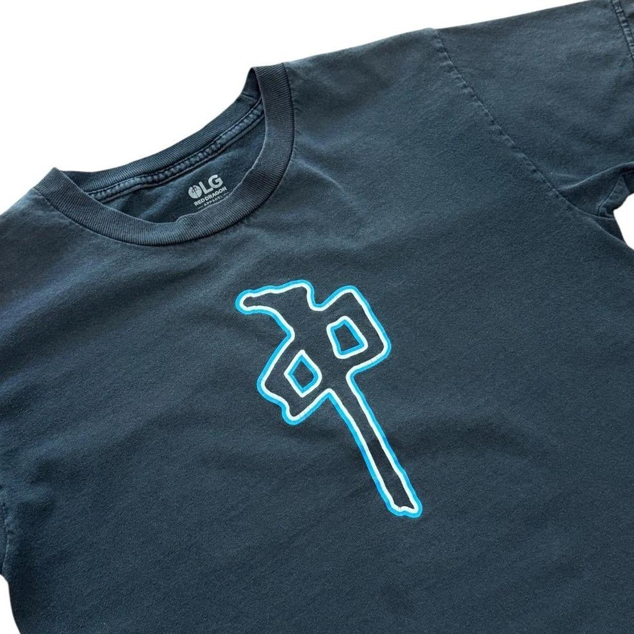 Y2K Red Dragon Apparel RDS Skateboards Logo Graphic Skater Kids T-shirt