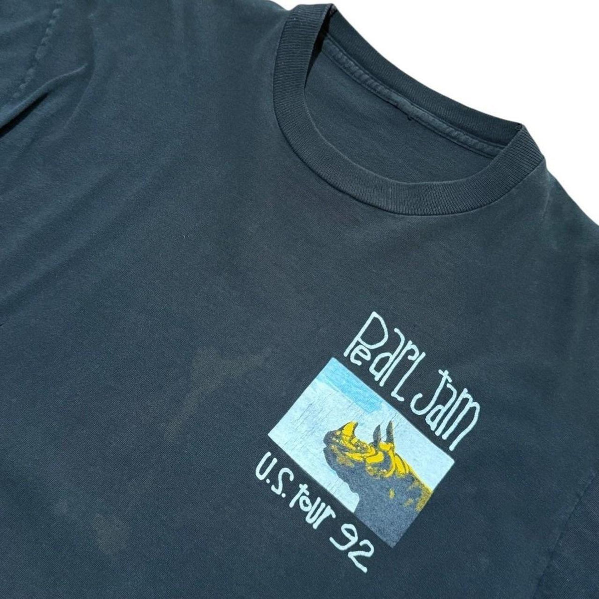 92 Pearl Jam US Tour World Jam Long Sleeve Concert Graphic Band T-shirt