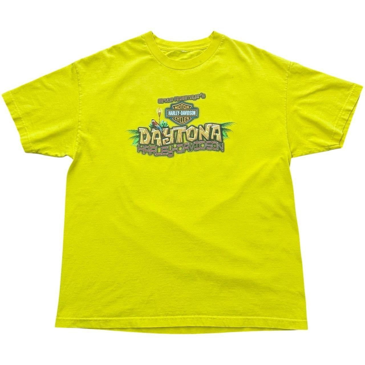 Y2K Harley Davidson Daytona Beach Florida Bruce Rossmeyer Biker T-Shirt