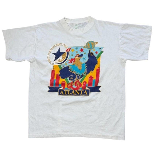 1996 Atlanta USA Paralympic Games Blaze Phoenix Souvenir Sports T-shirt