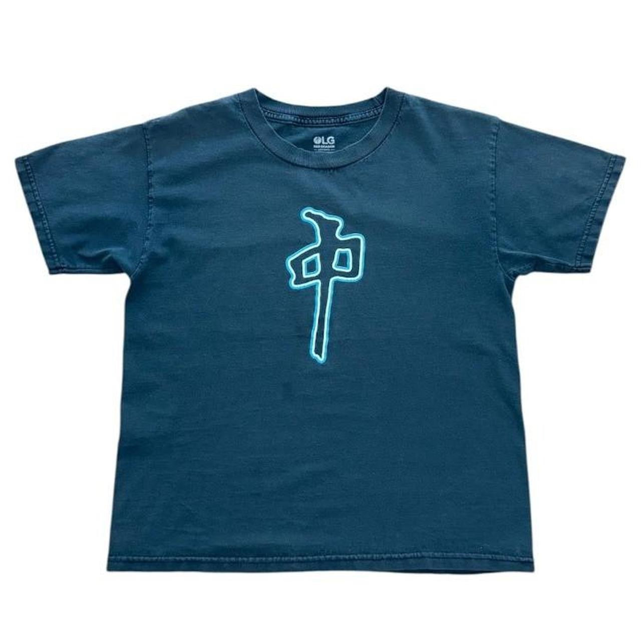 Y2K Red Dragon Apparel RDS Skateboards Logo Graphic Skater Kids T-shirt