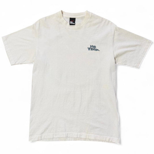 Vintage 90s No Fear Racing Fuel Skate Extreme Sports Mullet Graphic T-shirt