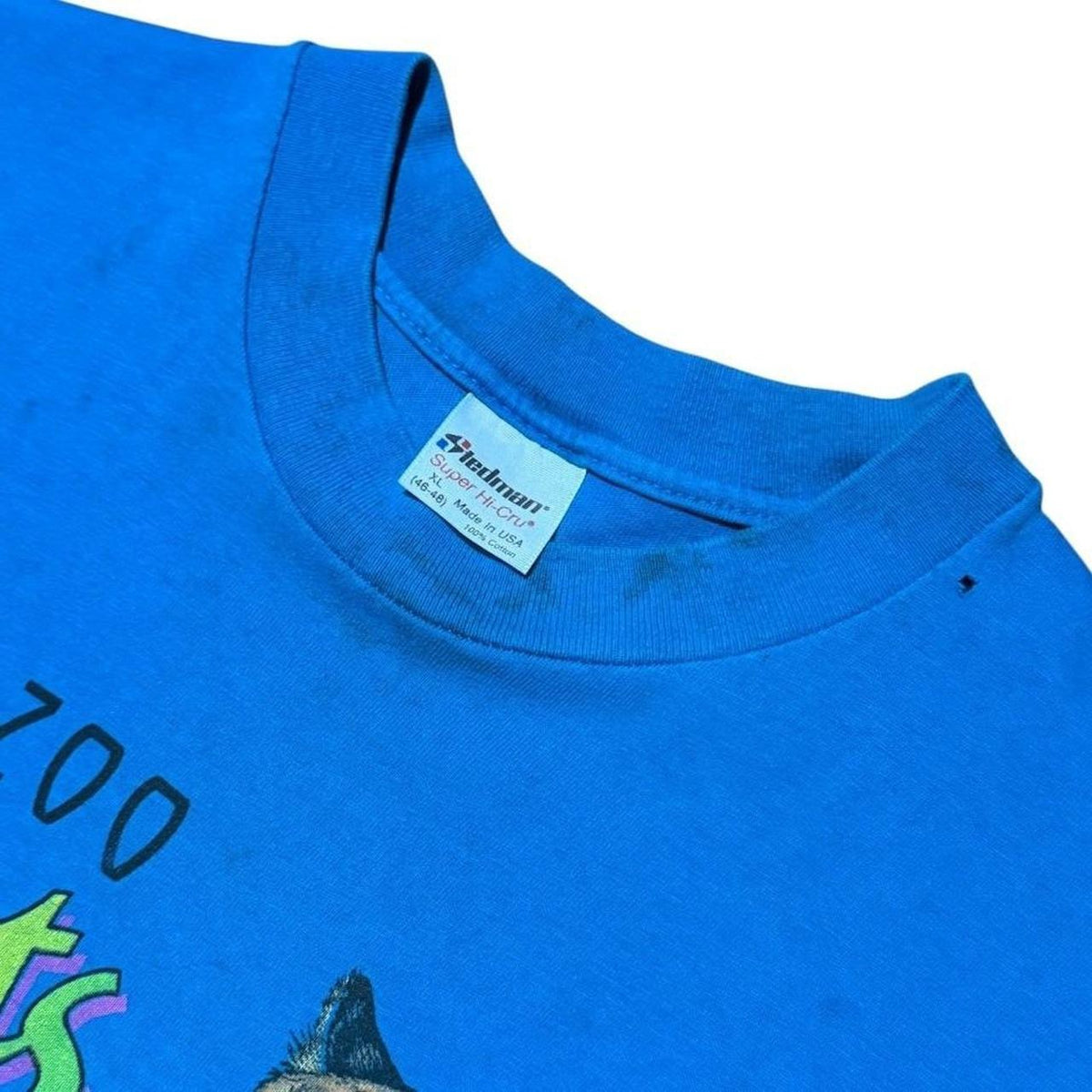 80s Distressed Como Zoo Cool Cats Minnesota Mountain Lion Nature T-shirt