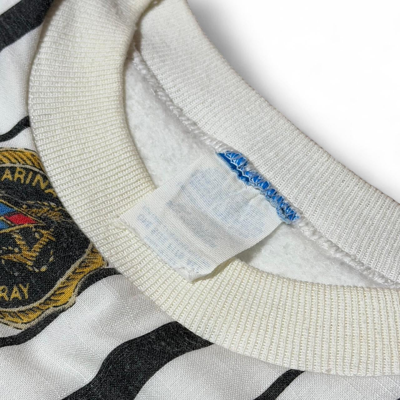 90s Marina Bay Sailor Yacht Club Crested Emblem Sweater