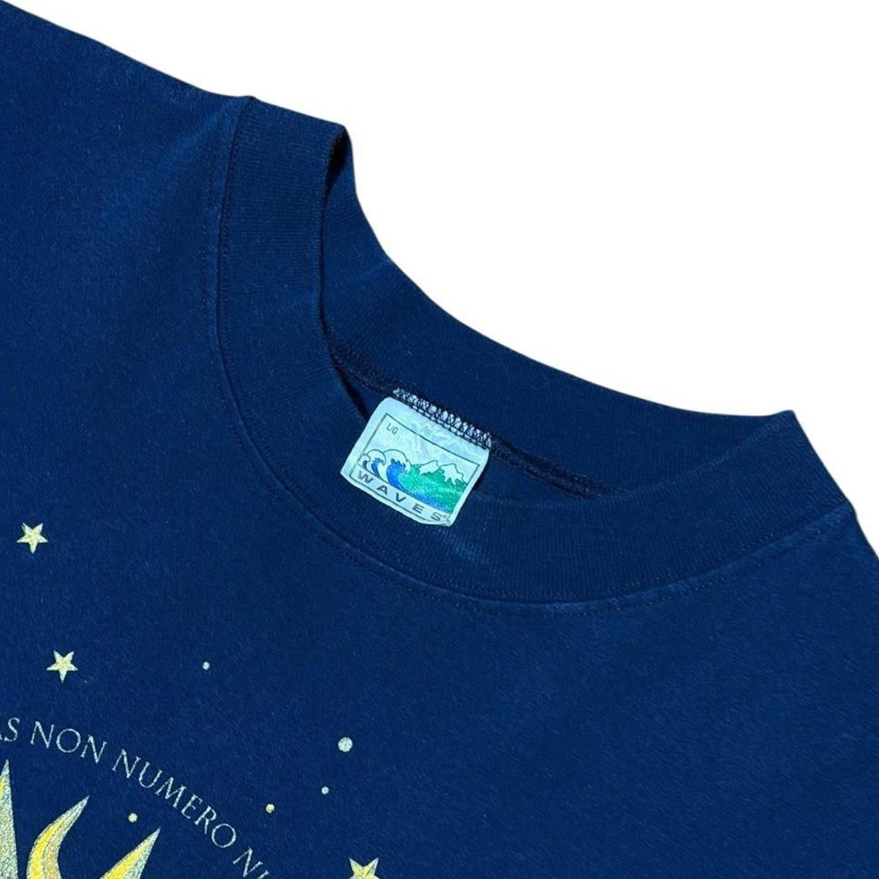 90s Vancouver BC Sun Moon Celestial Souvenir Tourist Graphic T-shirt