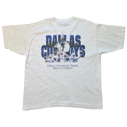 Y2K Paint Splattered Dallas Cowboys NFL Tee