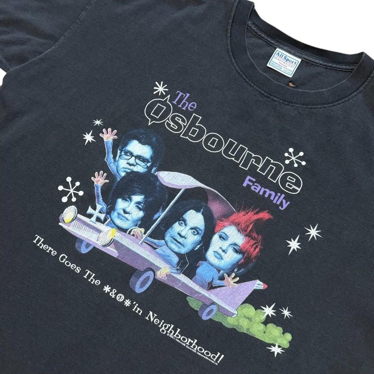 Y2K The Osbournes Family MTV Show Promo Ozzy Osbourne Graphic T-Shirt