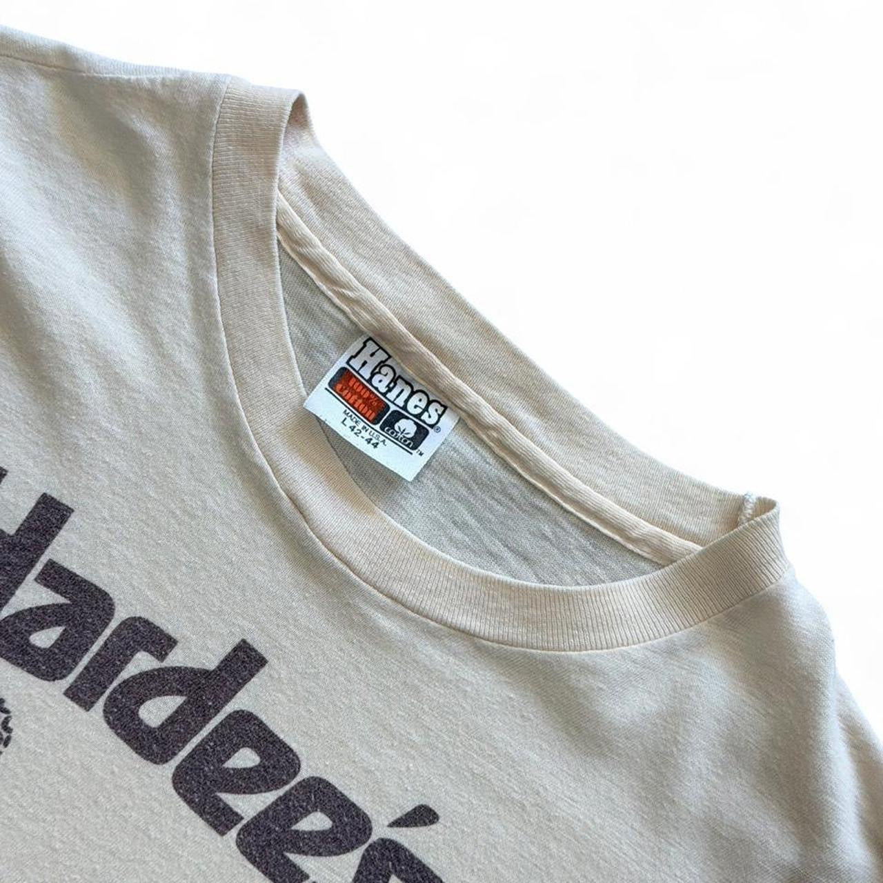 80s Hardees 10K Race Cedar Rapids Running Marathon Iowa T-shirt