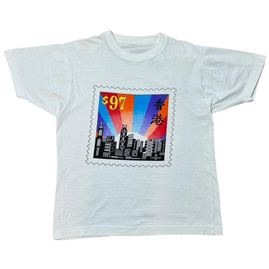 90s Hong Kong Postal Stamp Souvenir Art Tee