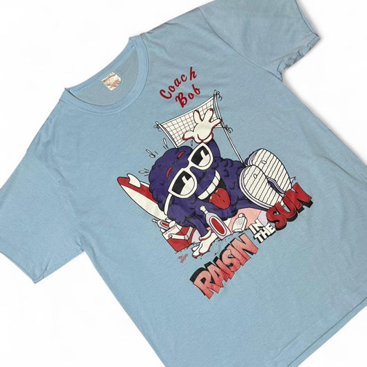 1980s California Raisins ‘Coach Bob’ Graphic Retro Tee