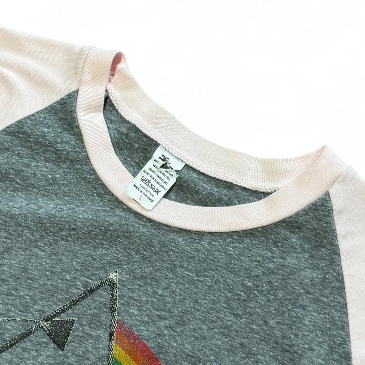Y2K Pink Floyd Raglan Music Rock Concert Tour Merch T-shirt