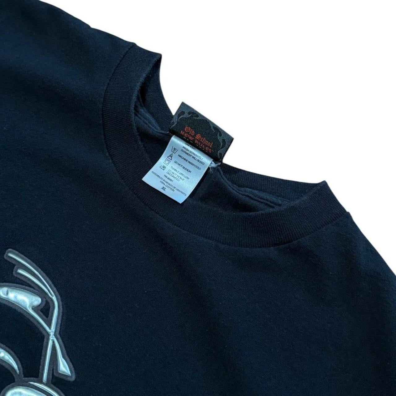 Y2K Orange County Choppers Biker Motorcycle OCC Logo Graphic T-Shirt