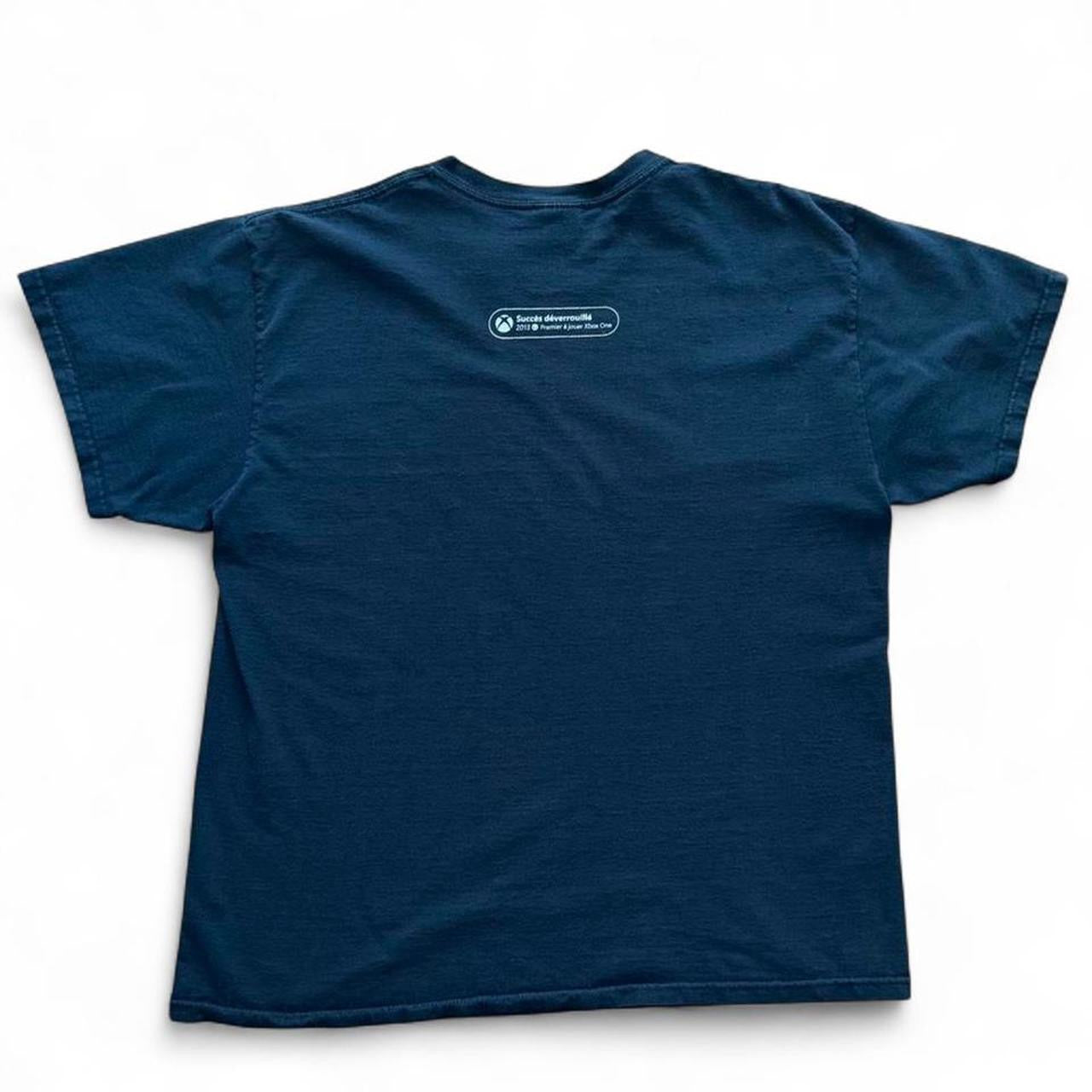 2013 Xbox One Microsoft Game Console Achievement Promo T-shirt