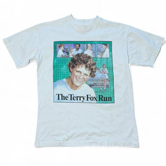 Vintage 90s Terry Fox Commemorative Souvenir Running T-shirt