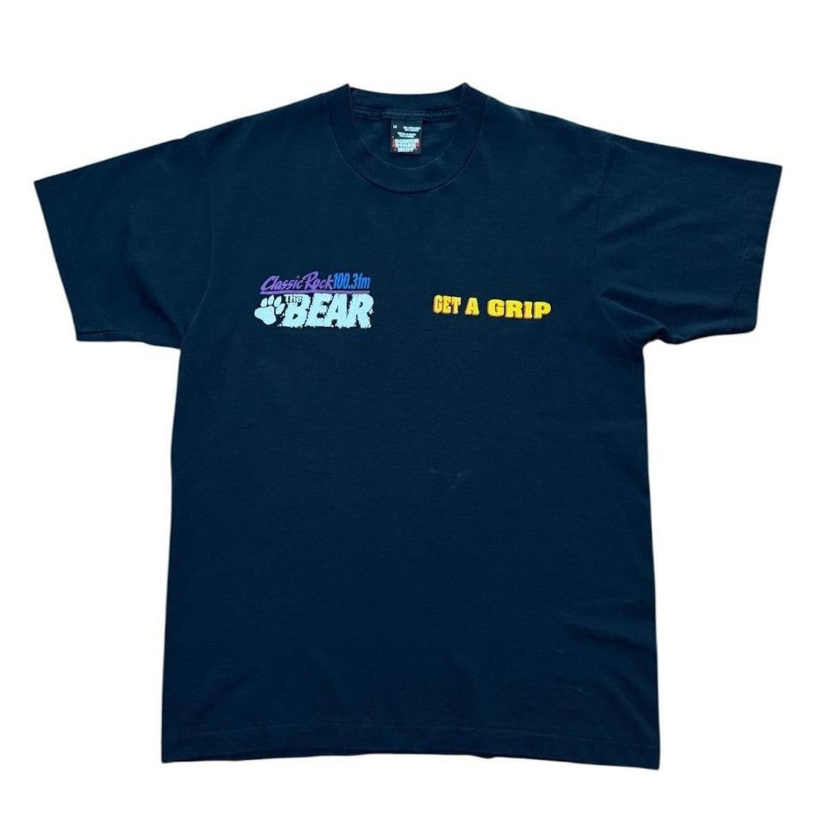 90s Aerosmith Get A Grip The Bear Radio Station Live Set Promo T-shirt