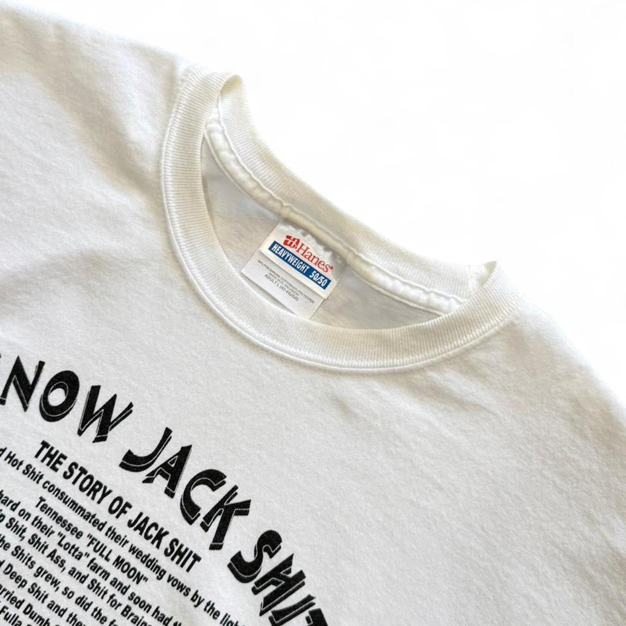 Vintage Y2K I Know Jack Sh*t Nashville Tennessee Novelty Joke T-shirt