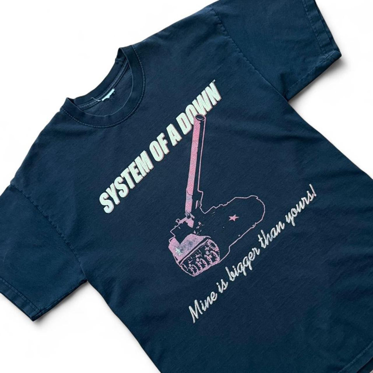 Vintage Y2K System Of A Down Metal Rock Punk Band Music Concert T-shirt