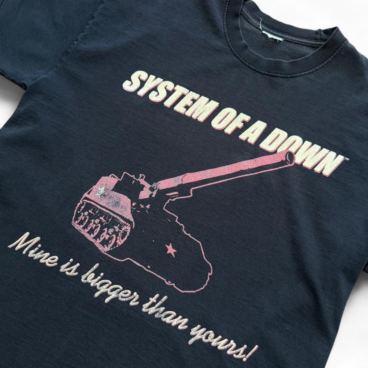 Vintage Y2K System Of A Down Metal Rock Punk Band Music Concert T-shirt