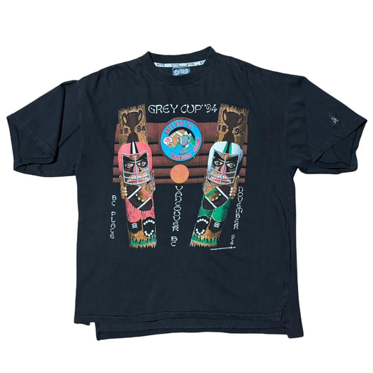 ‘94 Vancouver Grey Cup CFL BC Lions Football Totem Pole Graphic Shirt