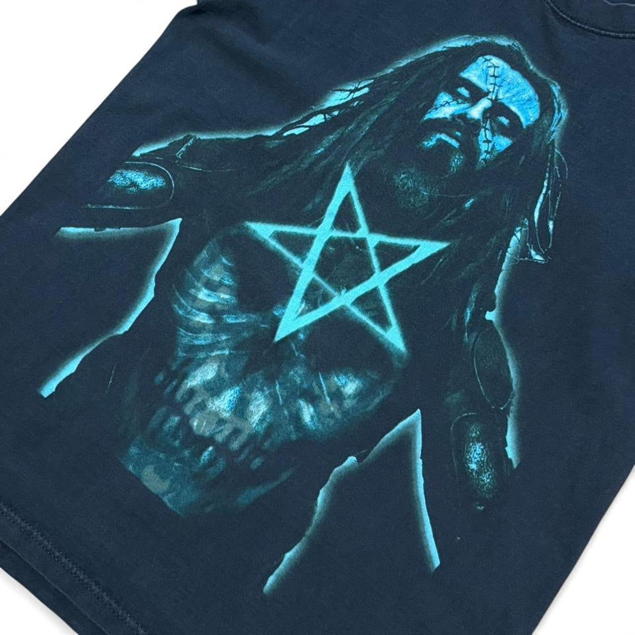Vintage 90s Rob Zombie Metal Music Rock Tour Band Concert Merch T-shirt