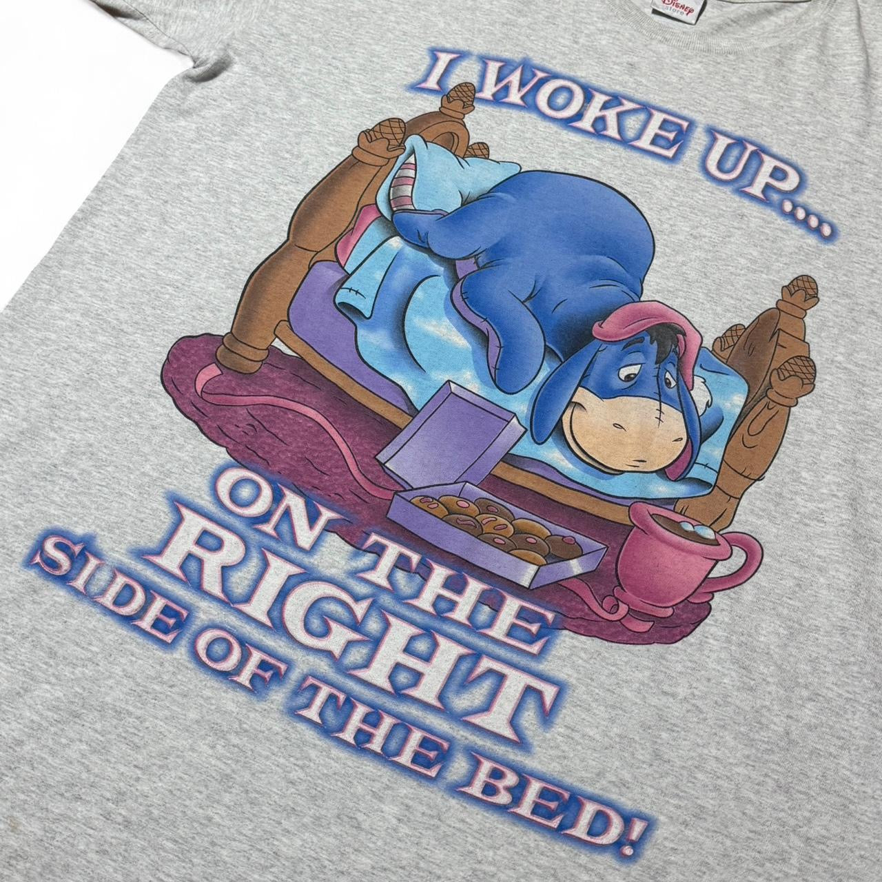 Disney Eeyore I Woke Up On The Right Side Of The Bed Winnie The Pooh Tee