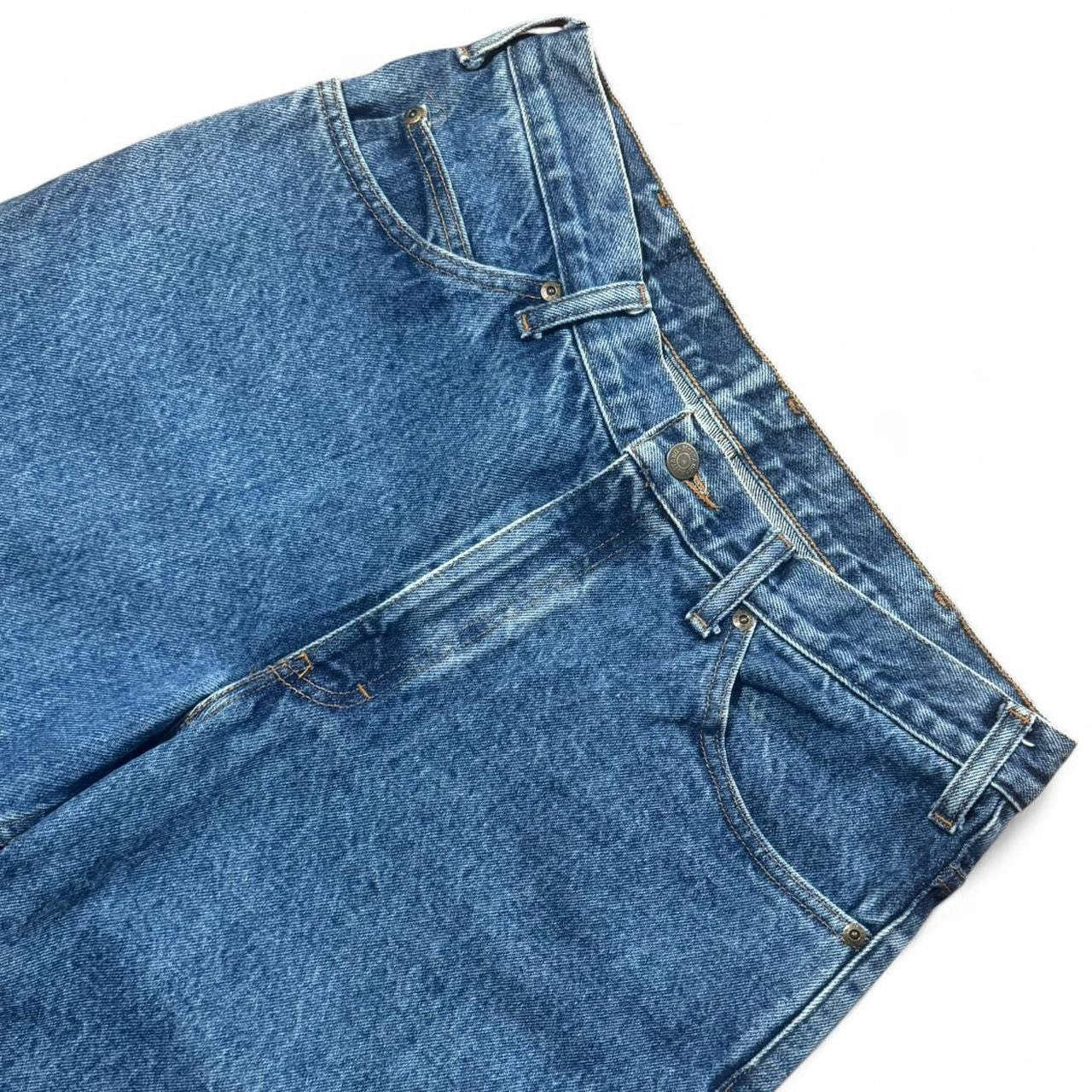 Vintage 90s Mustang Blue Wash Straight Leg Denim Jeans